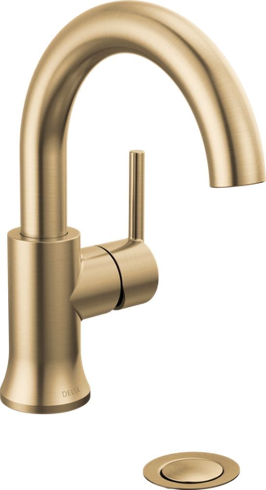 1-Handle High-Arc Lavatory Faucet, Champagne Bronze E7N4 - product image 1