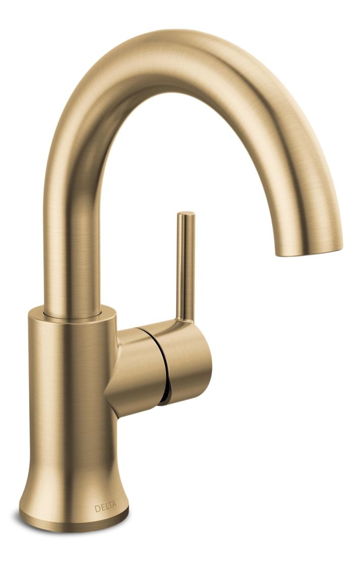 1-Handle High-Arc Lavatory Faucet, Champagne Bronze E7N4 - product image 2