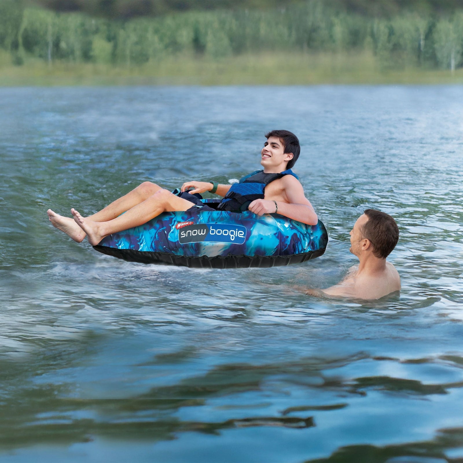 Dual Inflatable Snow Tube for Winter and Summer J5I2 - product image 2