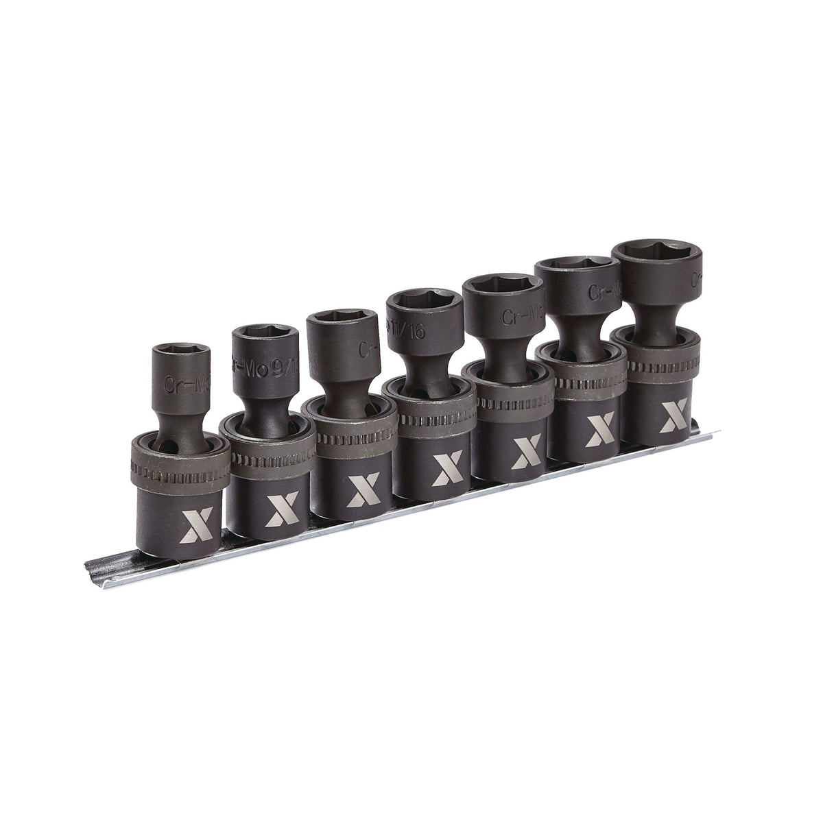 1/2-in Drive Swivel Impact Socket Set, 7-pc, SAE, Cr-Mo P4X8 - product image 2