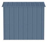 Classic Galvanized Steel Storage Shed, Blue Grey, 6-ft x 7-ft P8M0 - product image 6