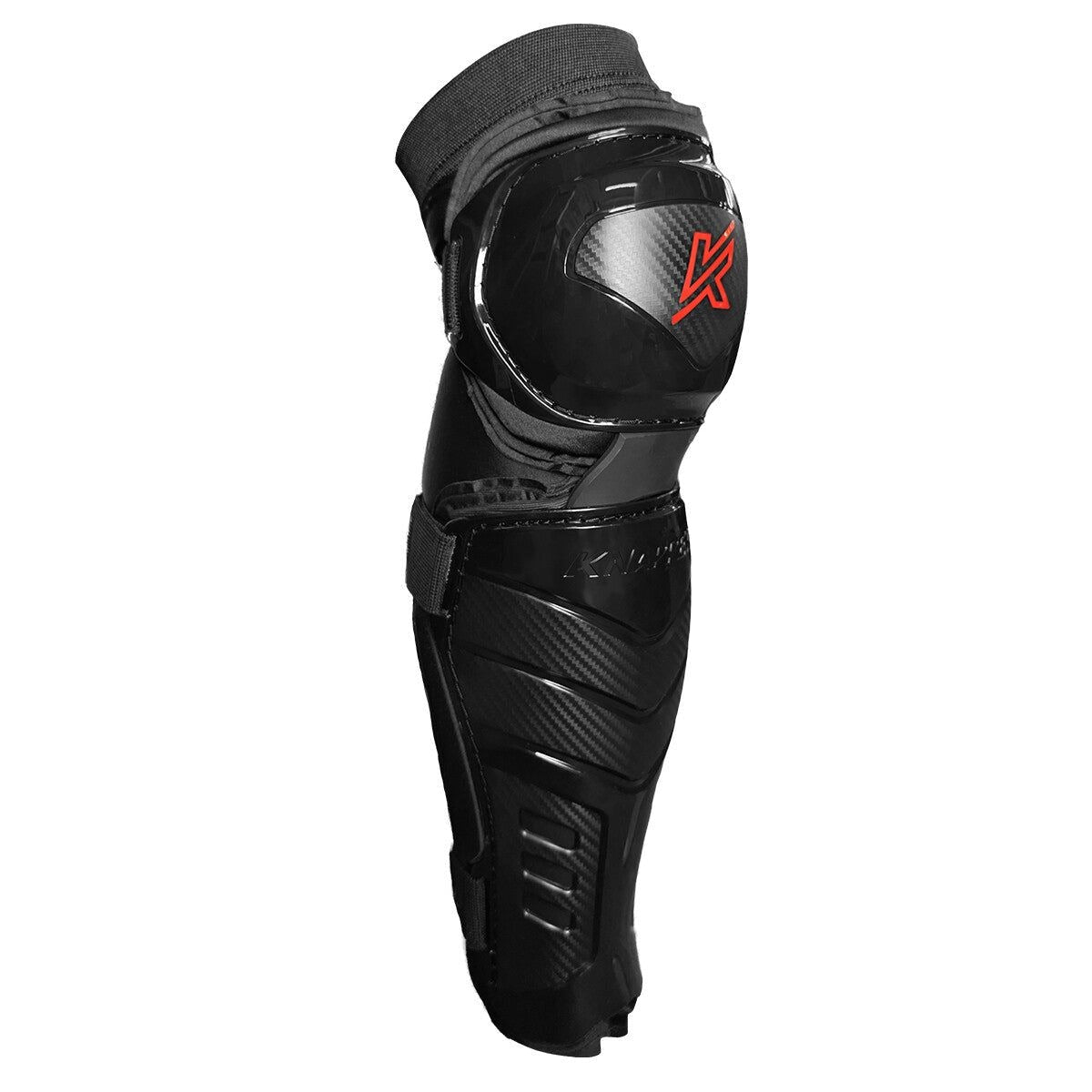 AK7 Dek Hockey Shin Guards, Black, Assorted Sizes F7J4 - product image 1