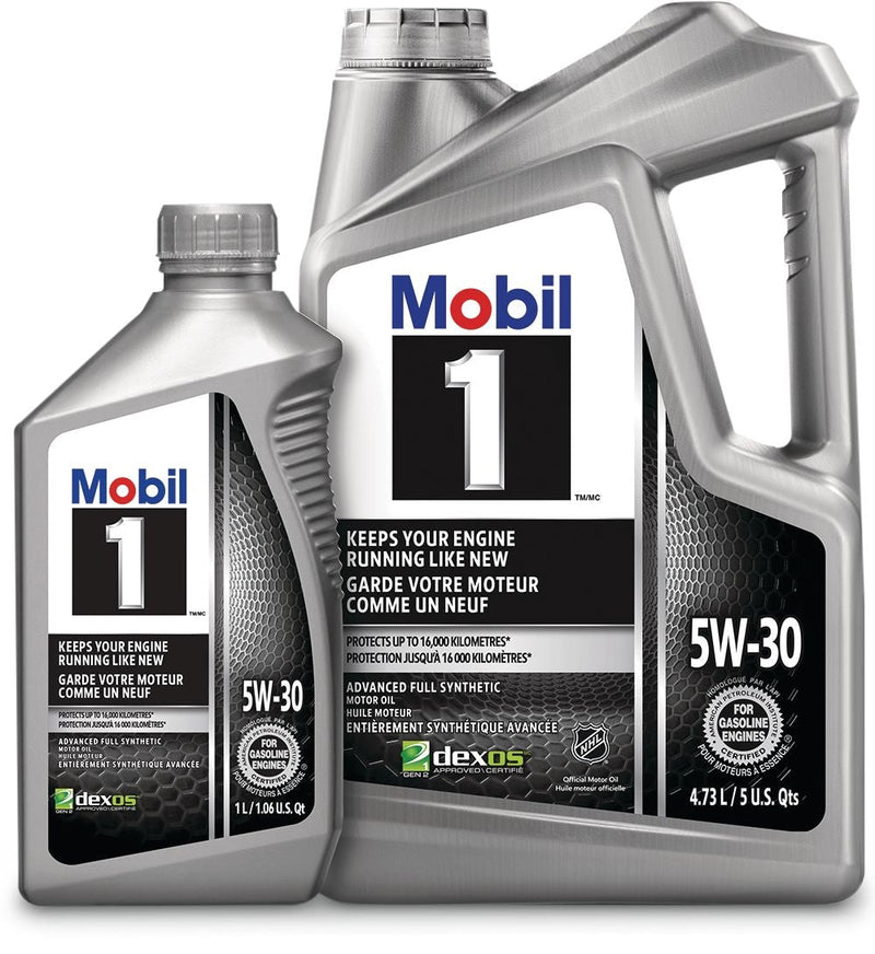 1 5W30 Synthetic Engine/Motor Oil Set, 4.73-L + 1-L F0H2