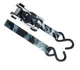 1,500-lb Snow Camo Ratchet Tie Down, 1-in x 10-ft, 2-pk Y4V4 - product image 1