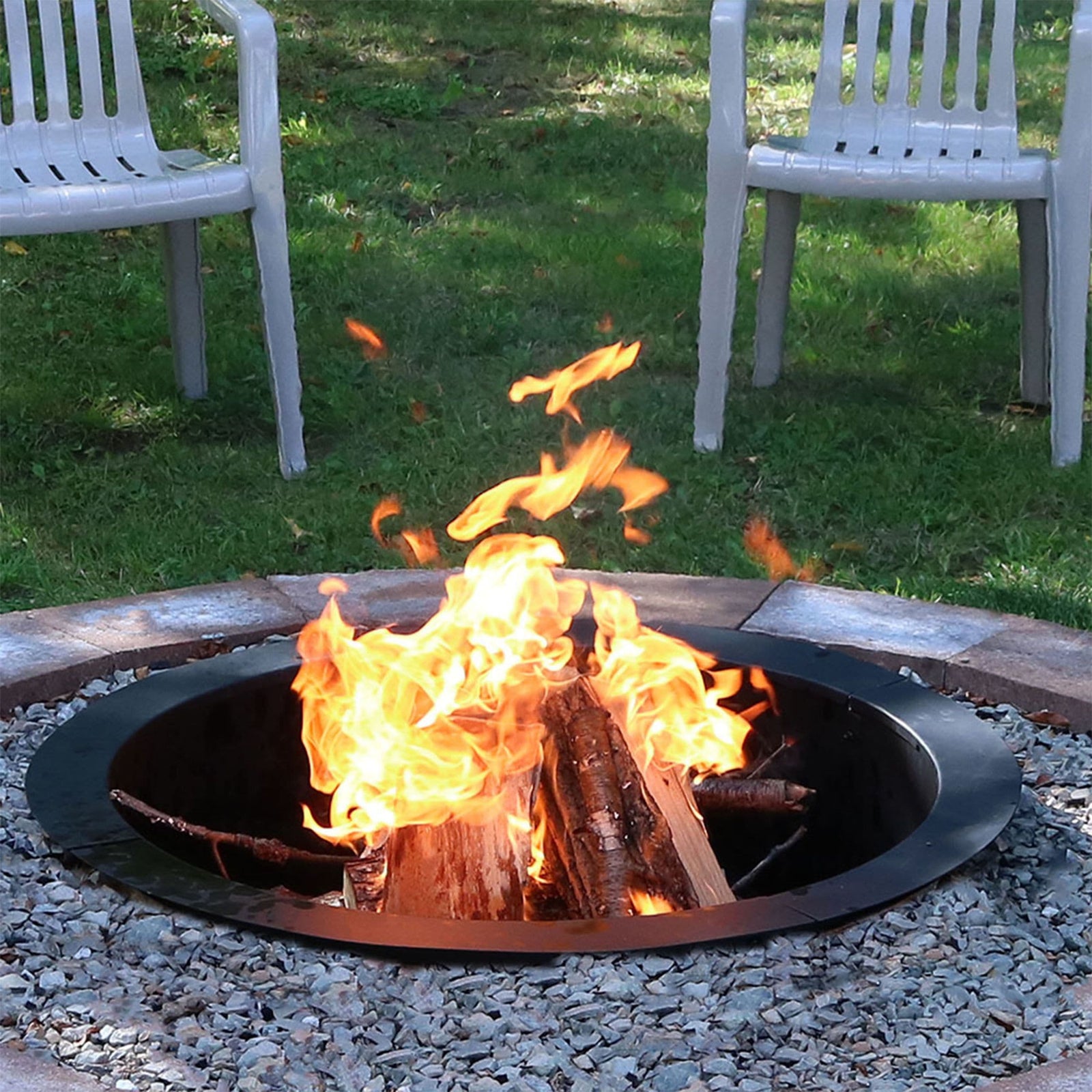 Decor Heavy Duty Fire Pit Ring Liner, 39-in L1L3 - product image 7
